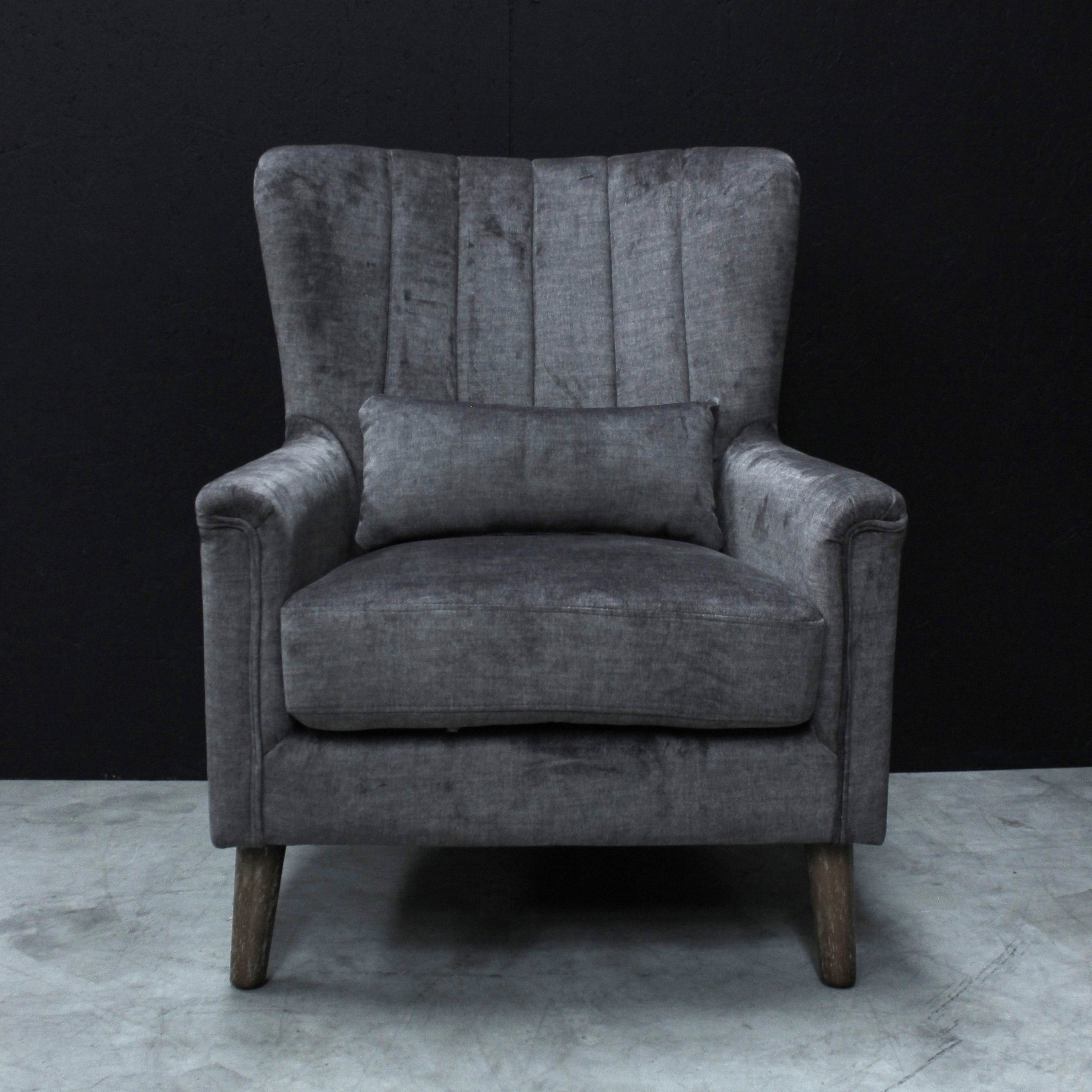 Melbah Armchair In Graphite*