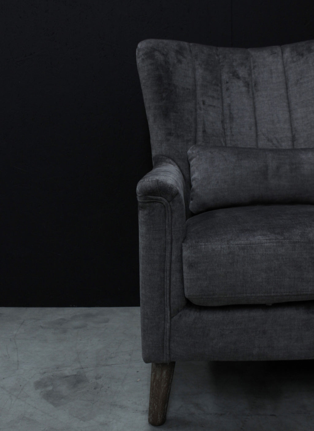 Melbah Armchair In Graphite*
