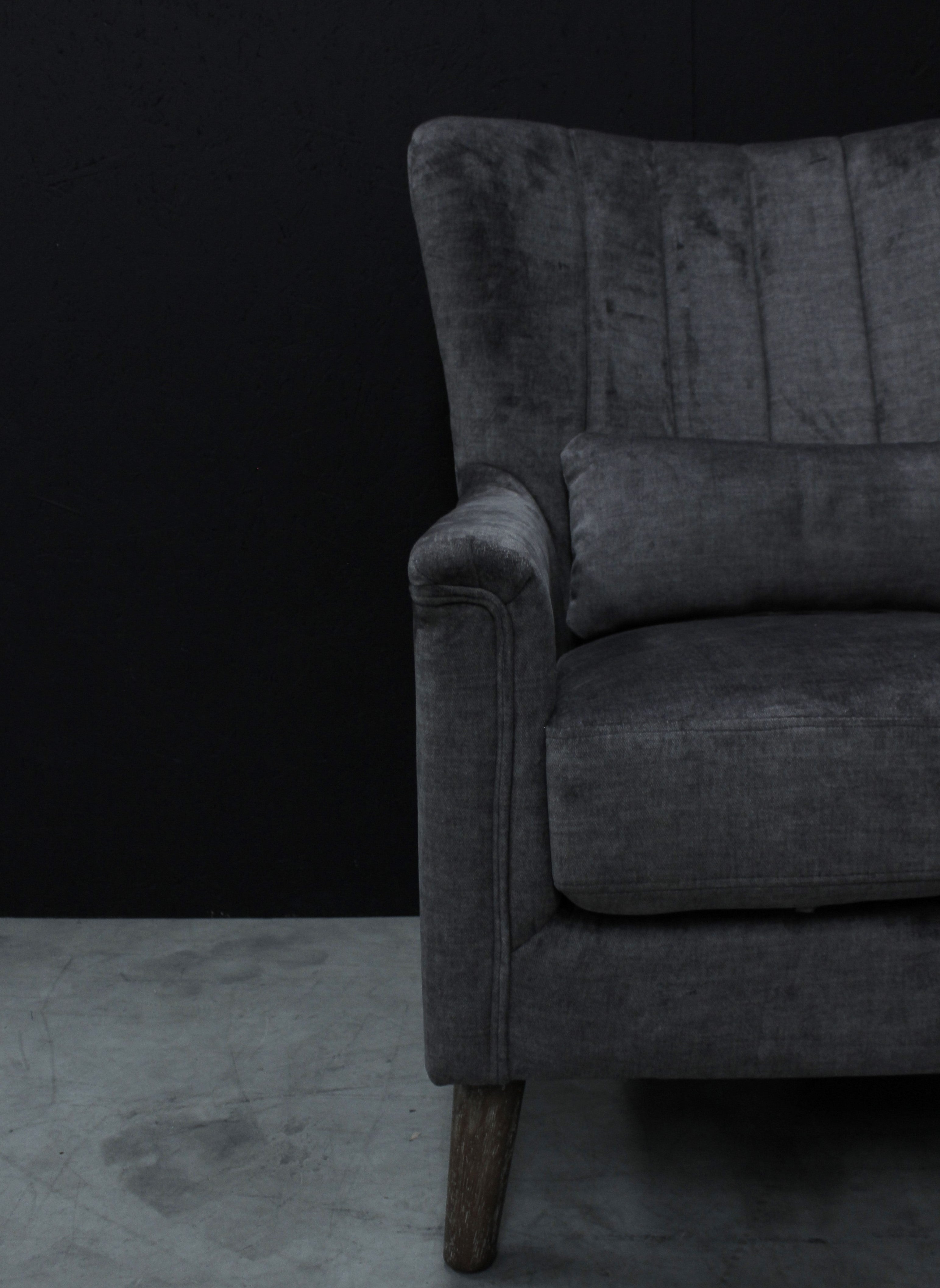 Melbah Armchair In Graphite*