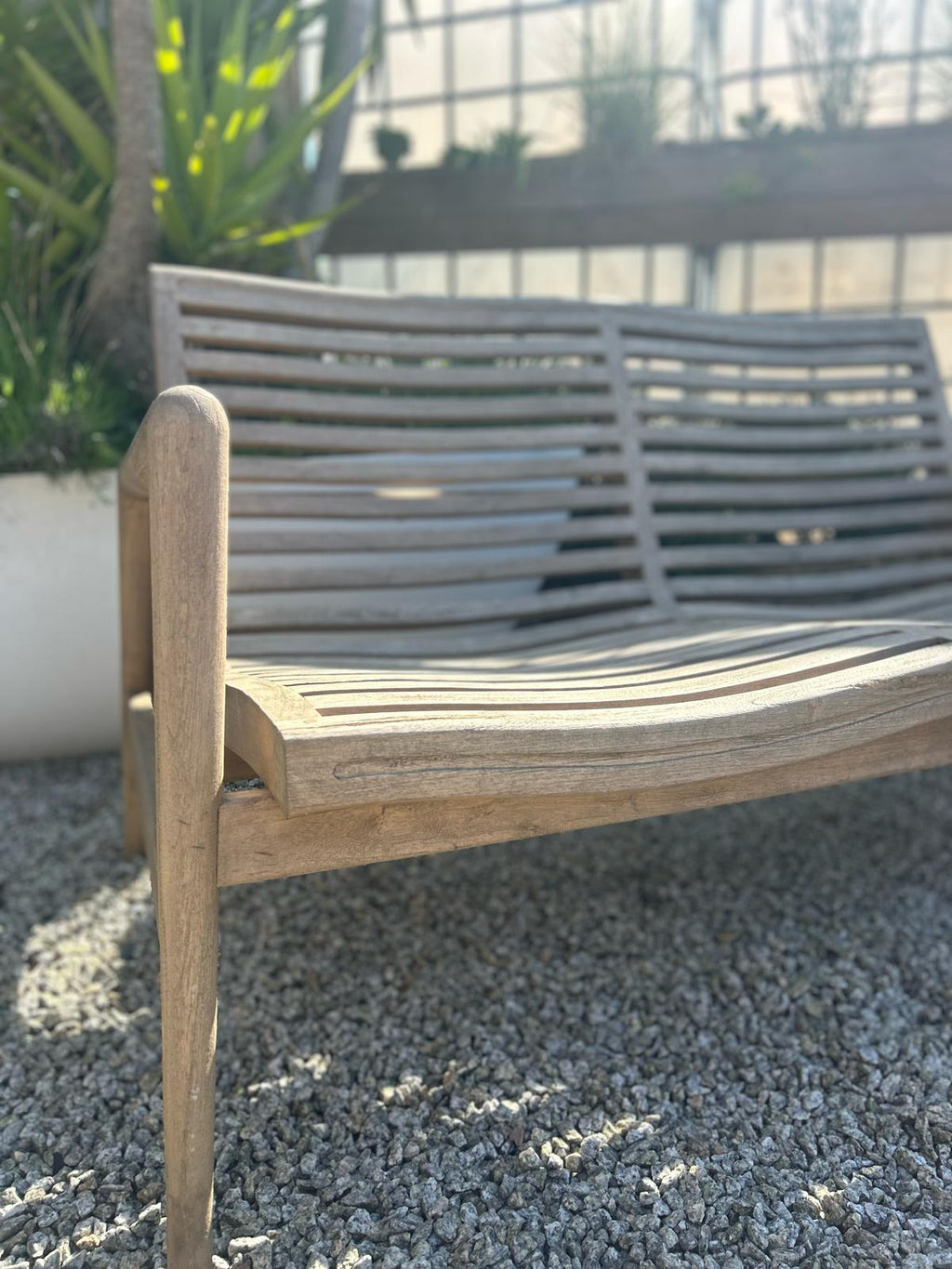 Teak Garden 2 Seater