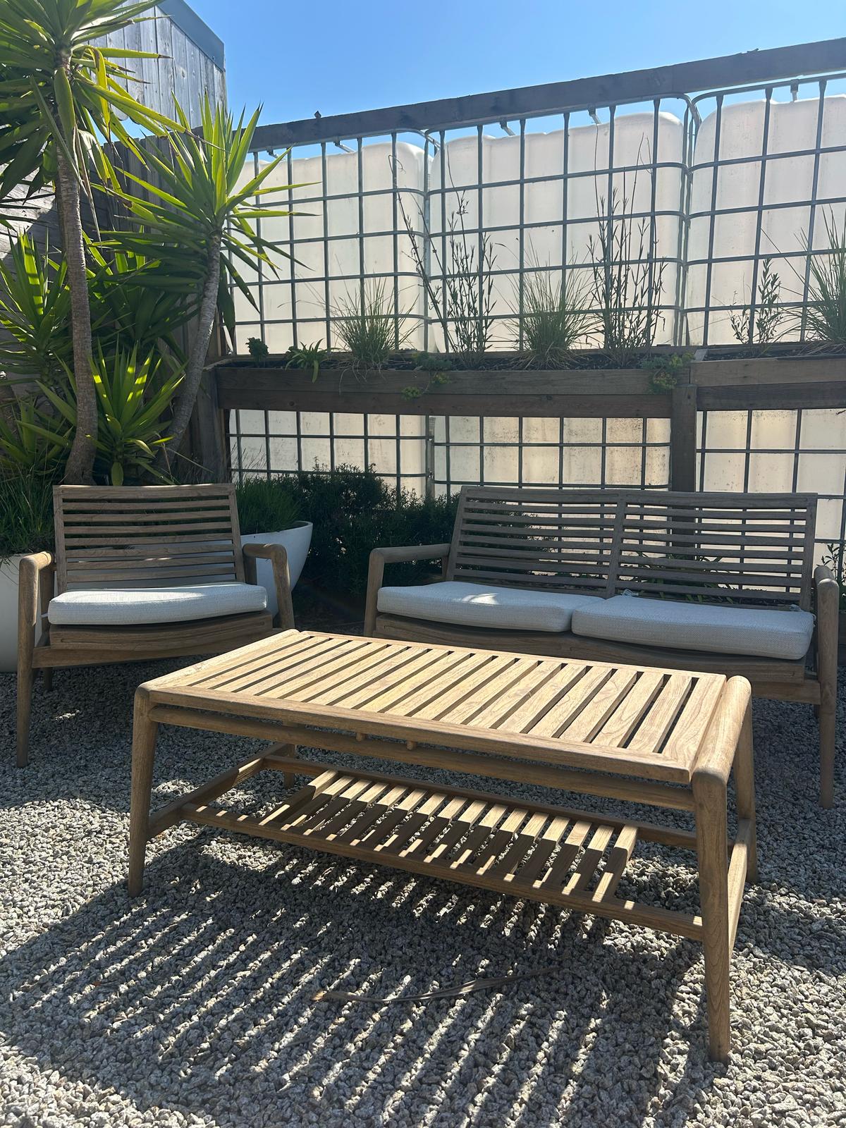 Teak Garden 2 Seater