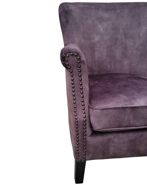 Cromarty Armchair In Vintage Charcoal*
