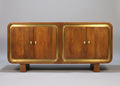 Samel Wooden Square Design 4 Door Side Board
