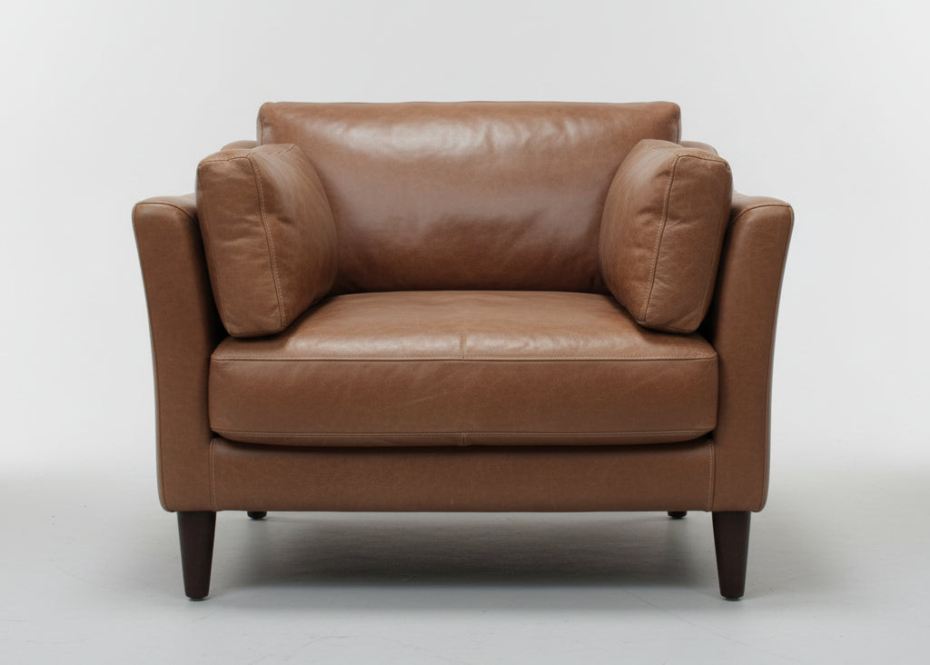 Vintage Leather Adina Armchair