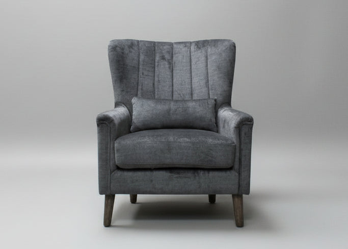 Melbah Armchair In Graphite*