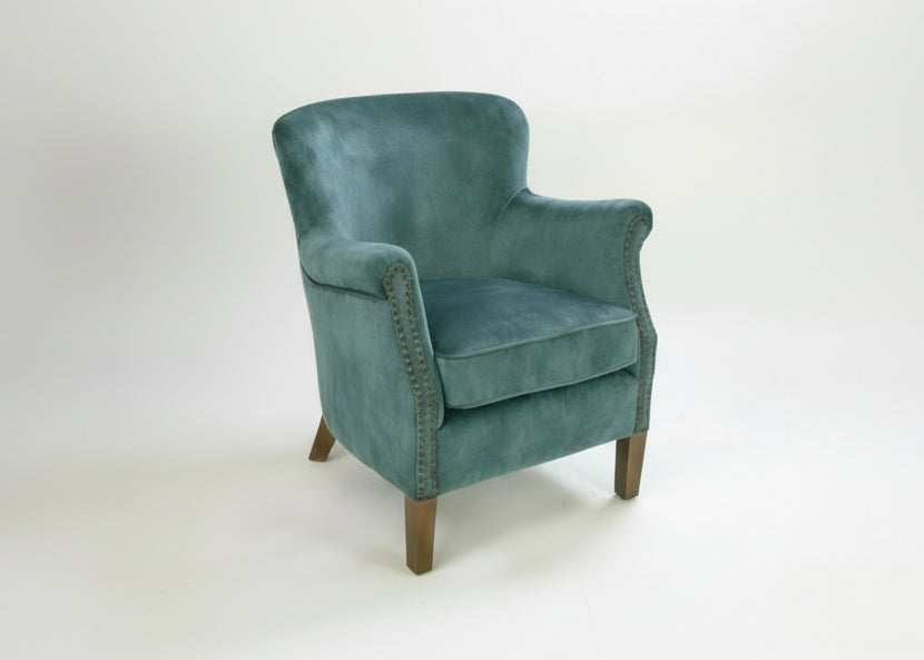 Cromarty Armchair In Vintage Teal