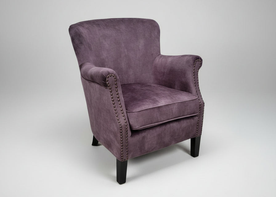 Cromarty Armchair In Vintage Charcoal*
