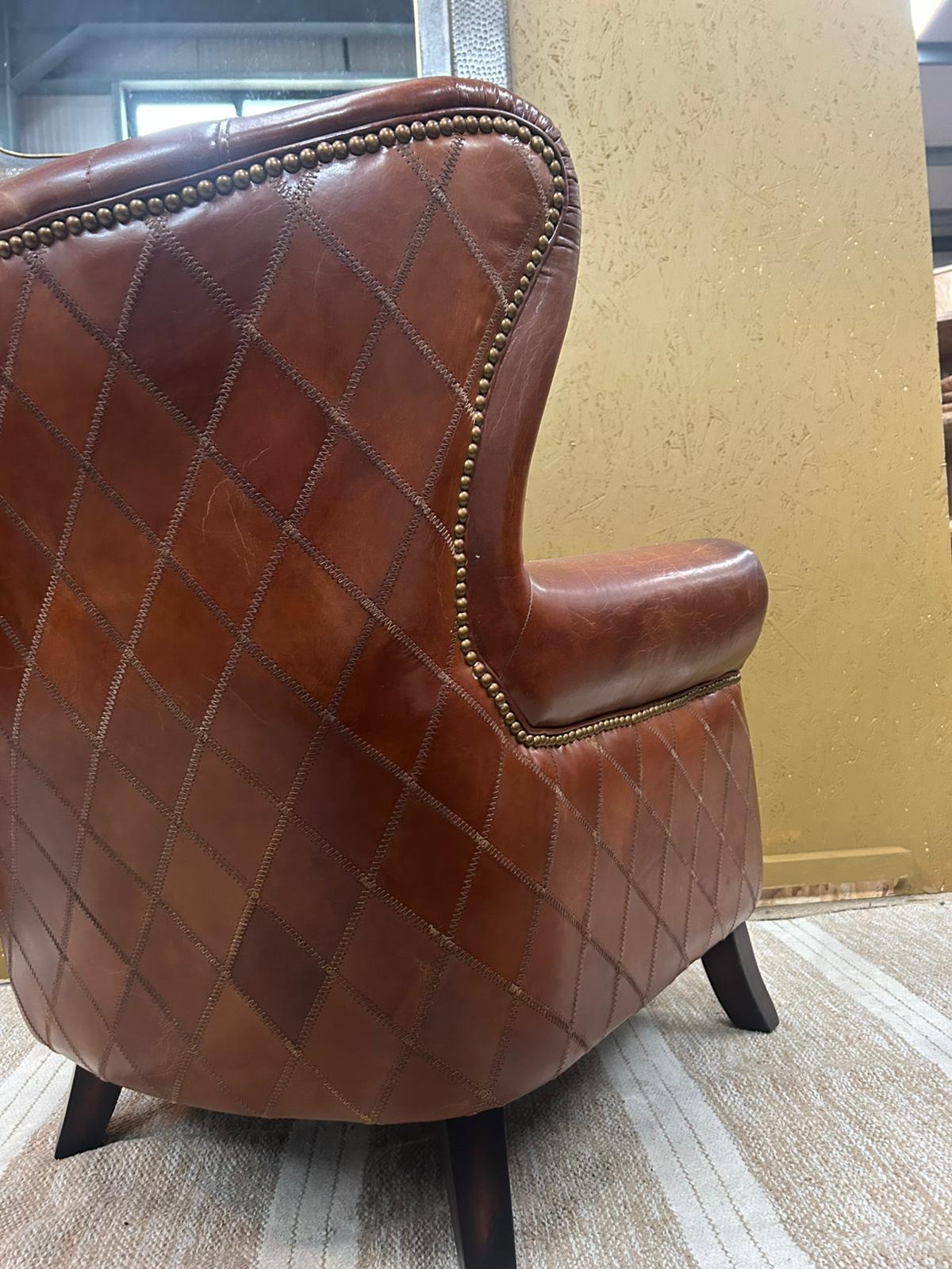 Vintage Leather Aston Armchair