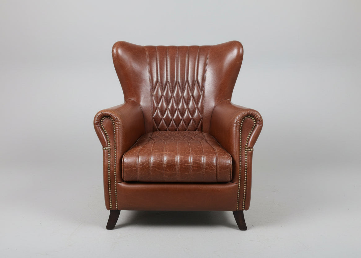 Vintage Leather Aston Armchair
