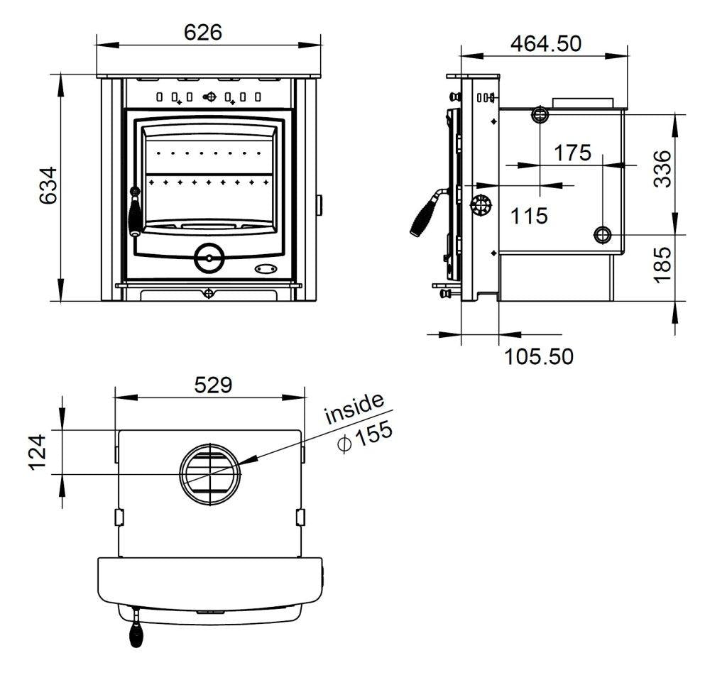 Henley Achill 17.5kW Insert Boiler (Eco)