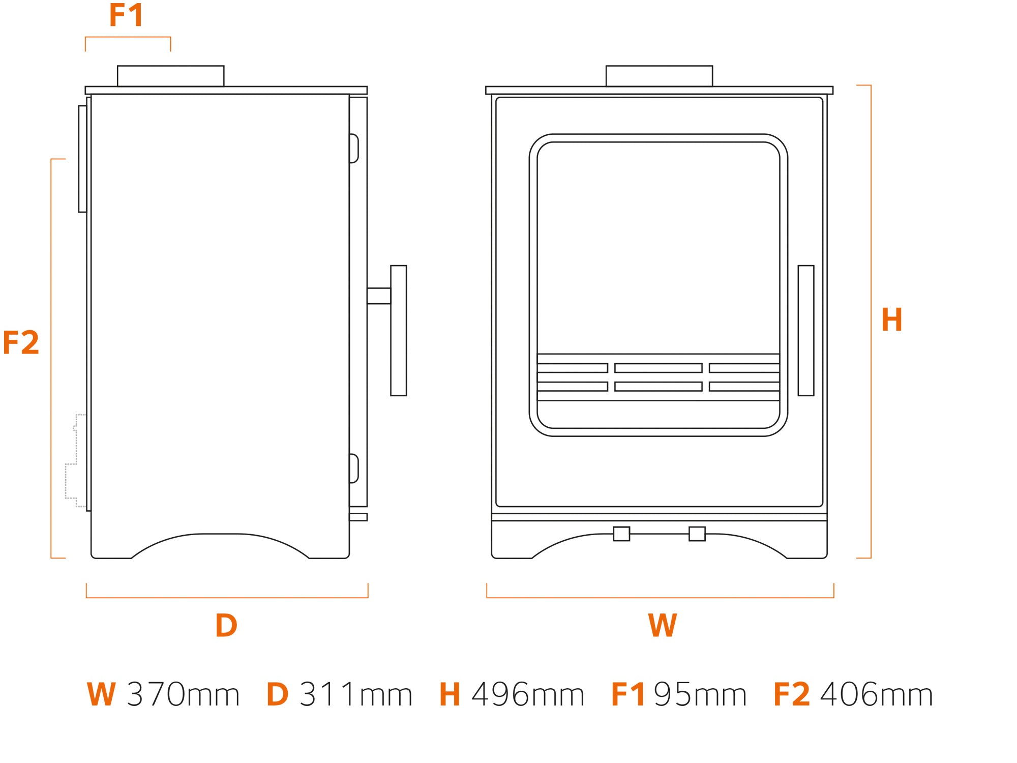 Buddy 3 Multi fuel Stove