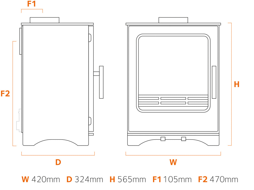Buddy 5 Multi fuel Stove