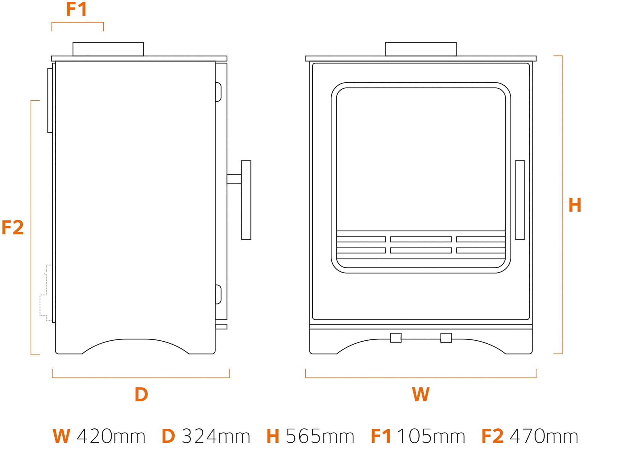 Buddy 5 Multi fuel Stove