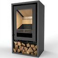 Explorer 5f Freestanding Stove with Steel & Glass Door -