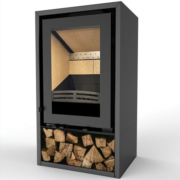 Explorer 5f Freestanding Stove with Steel & Glass Door -