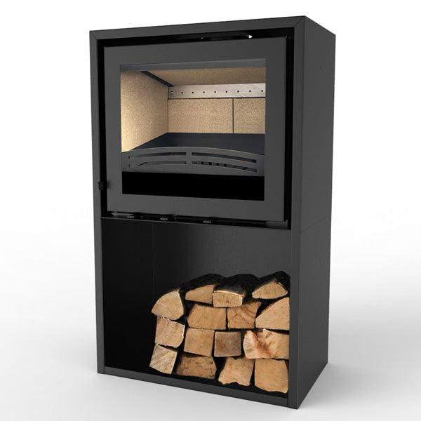 Explorer 7f Freestanding Stove with Steel & Glass Door