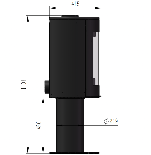 Explorer C5 with Pedestal