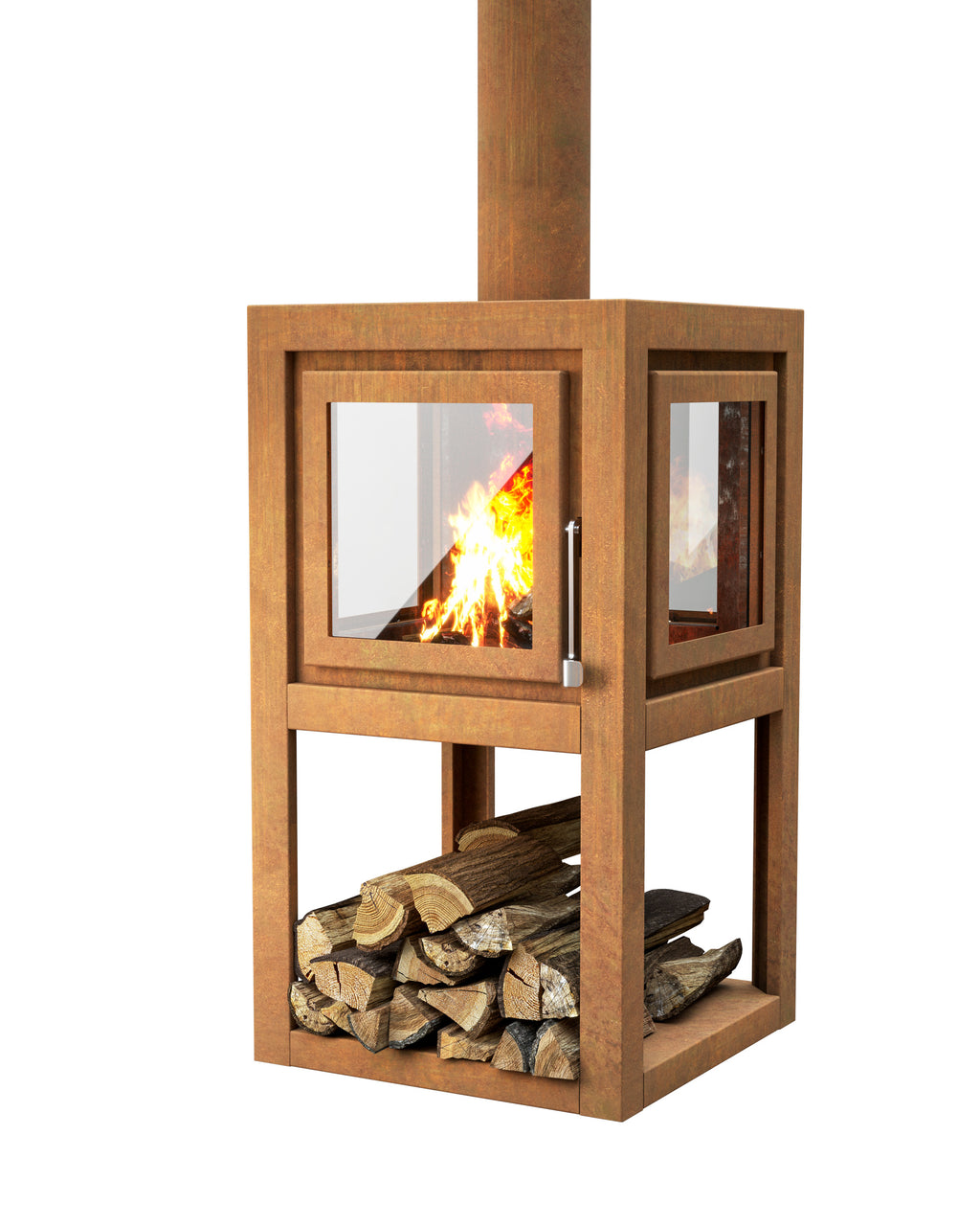 Thor D12 Outdoor Stove w/ Base & Pipe Set