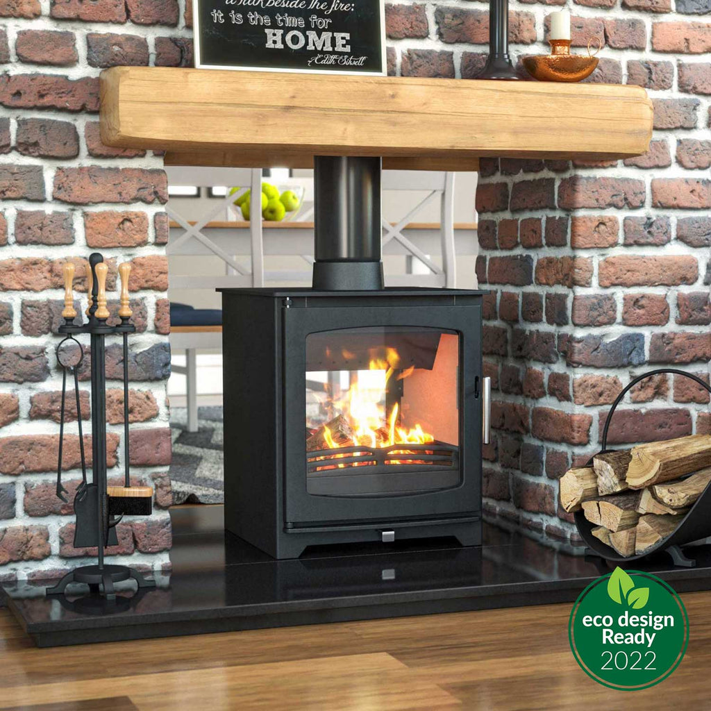 Henley Hazelwood Double Side 6.5kW Wood Burning (Eco)