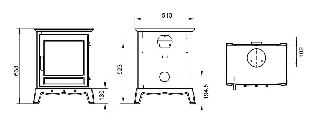 Henley Ash 8.2kW Multi Fuel (Eco)