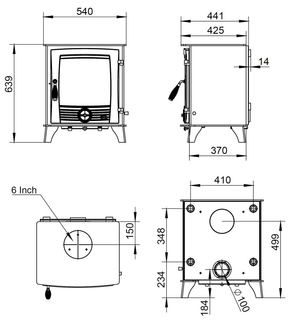 Henley Druid 12kW Boiler (Eco)