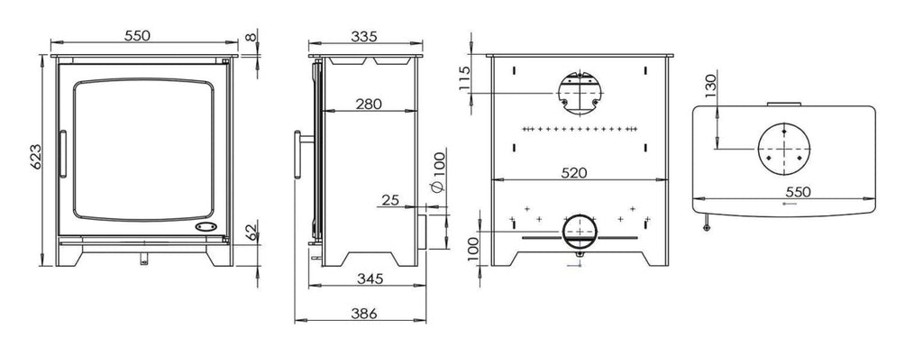 Henley Hazelwood Landscape 5kW (Eco)