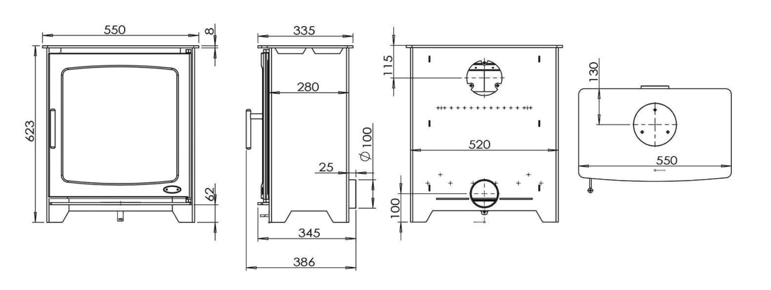 Henley Hazelwood Landscape 5kW (Eco)