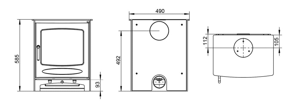 Henley Sherwood 8.2kW Multi Fuel (Eco)