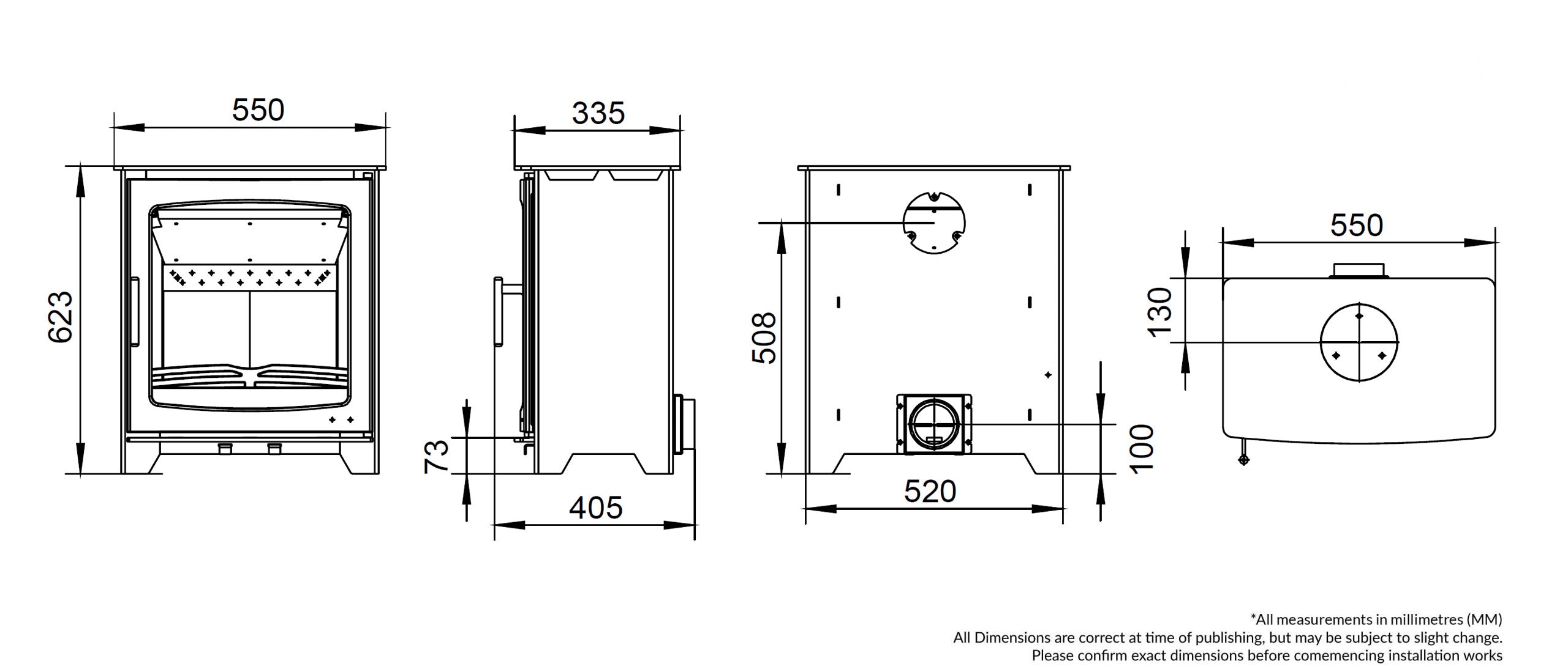 Henley Willow 6.7kW Multi Fuel (Eco)